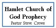 Hamlet Church of God Prophecy