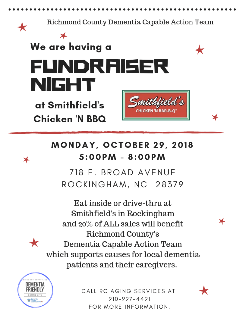 Aging Services- Fundraiser- Smithfields- 10-29-18