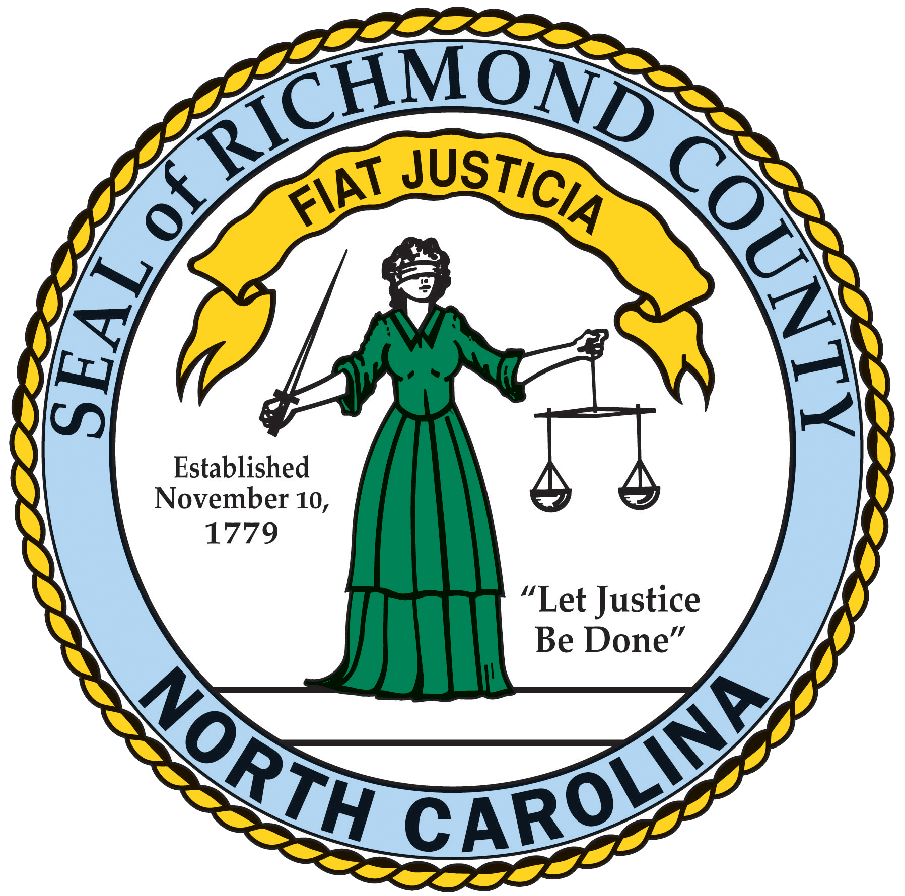 Richmond Co Seal - Color-Transparent Background